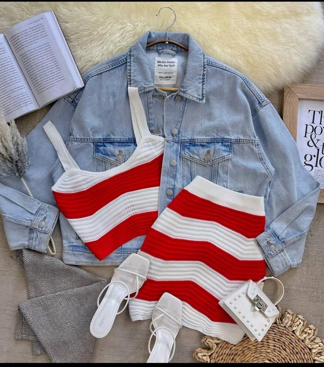 SET HILO FALDA CORTA