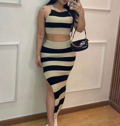 SET HILO FALDA LARGA