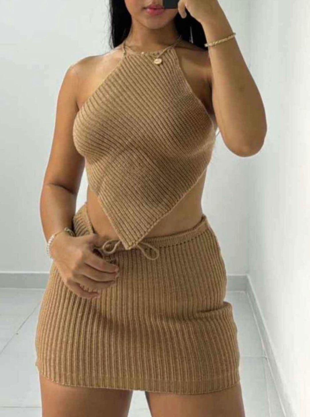 SET HILO FALDA CORTA